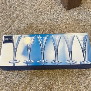 NWT Mikasa 2 oz Cordials.